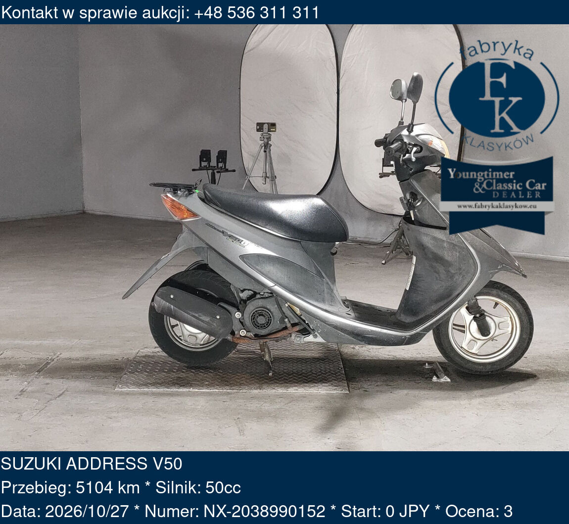 SUZUKI ADDRESS V50  - zdjęcie 2