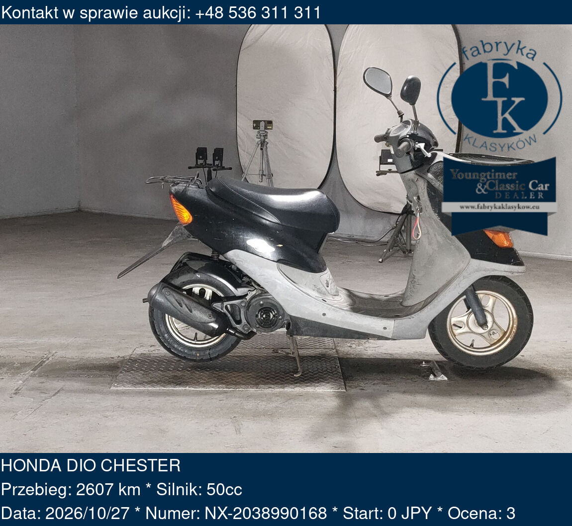 HONDA DIO CHESTER  - zdjęcie 2