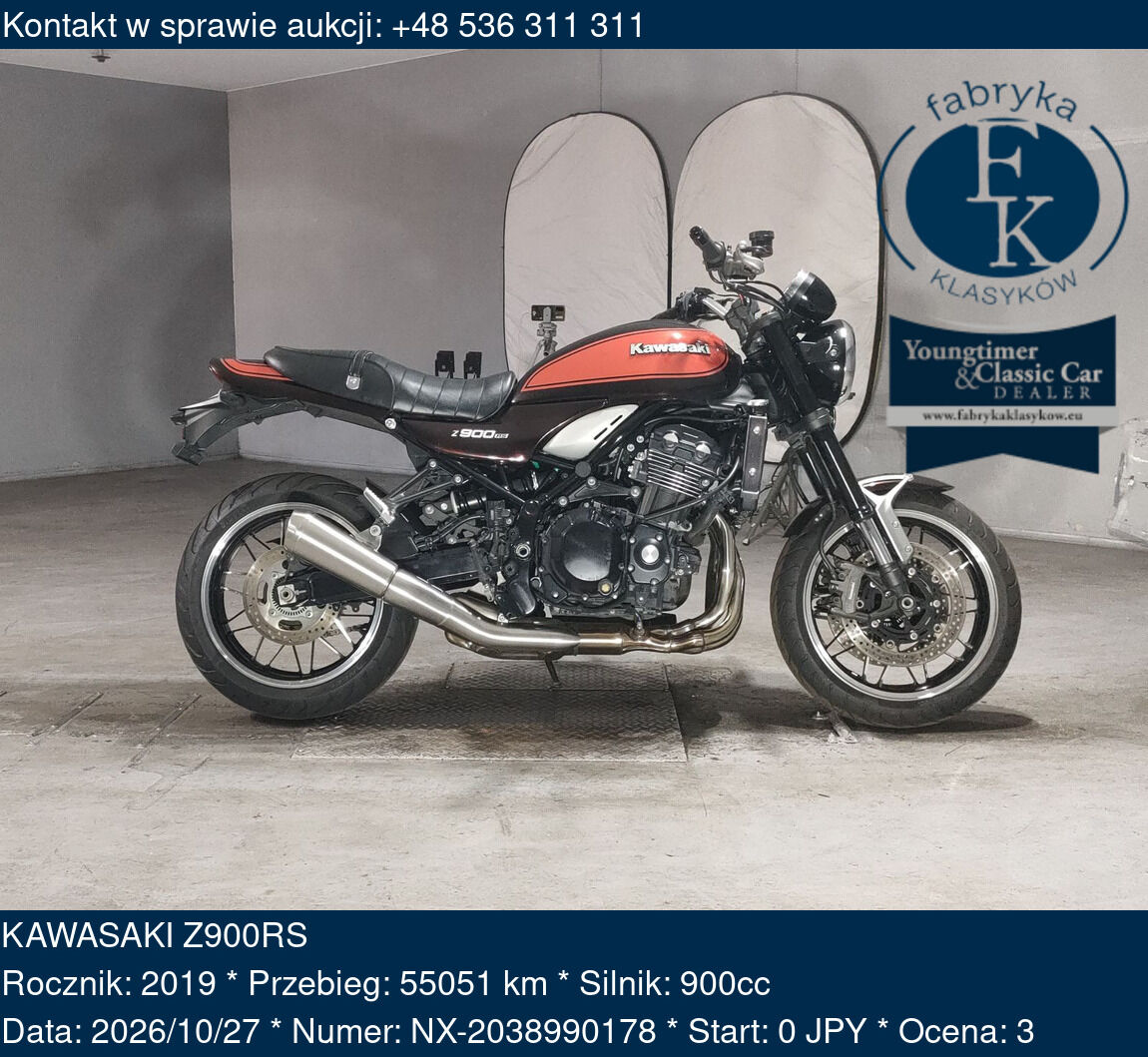 KAWASAKI Z900RS 2019 - zdjęcie 2