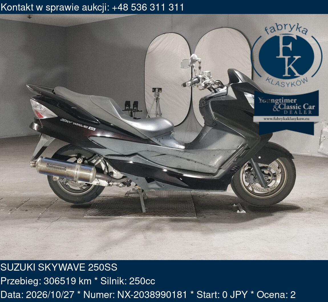 SUZUKI SKYWAVE 250SS  - zdjęcie 2
