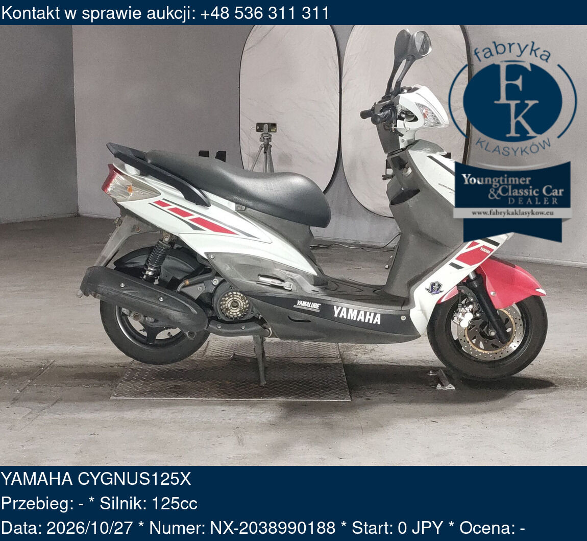 YAMAHA CYGNUS125X  - zdjęcie 2