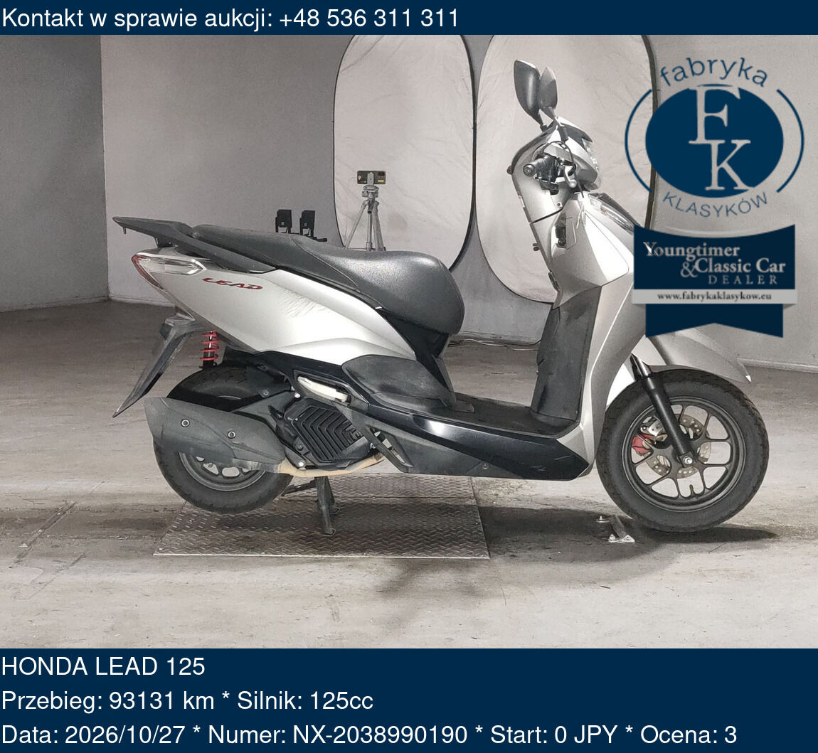 HONDA LEAD 125  - zdjęcie 2