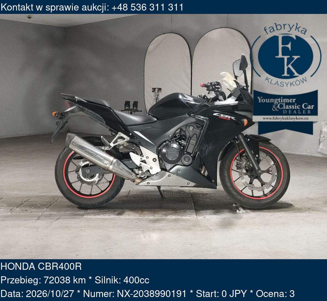 HONDA CBR400R  - zdjęcie 2