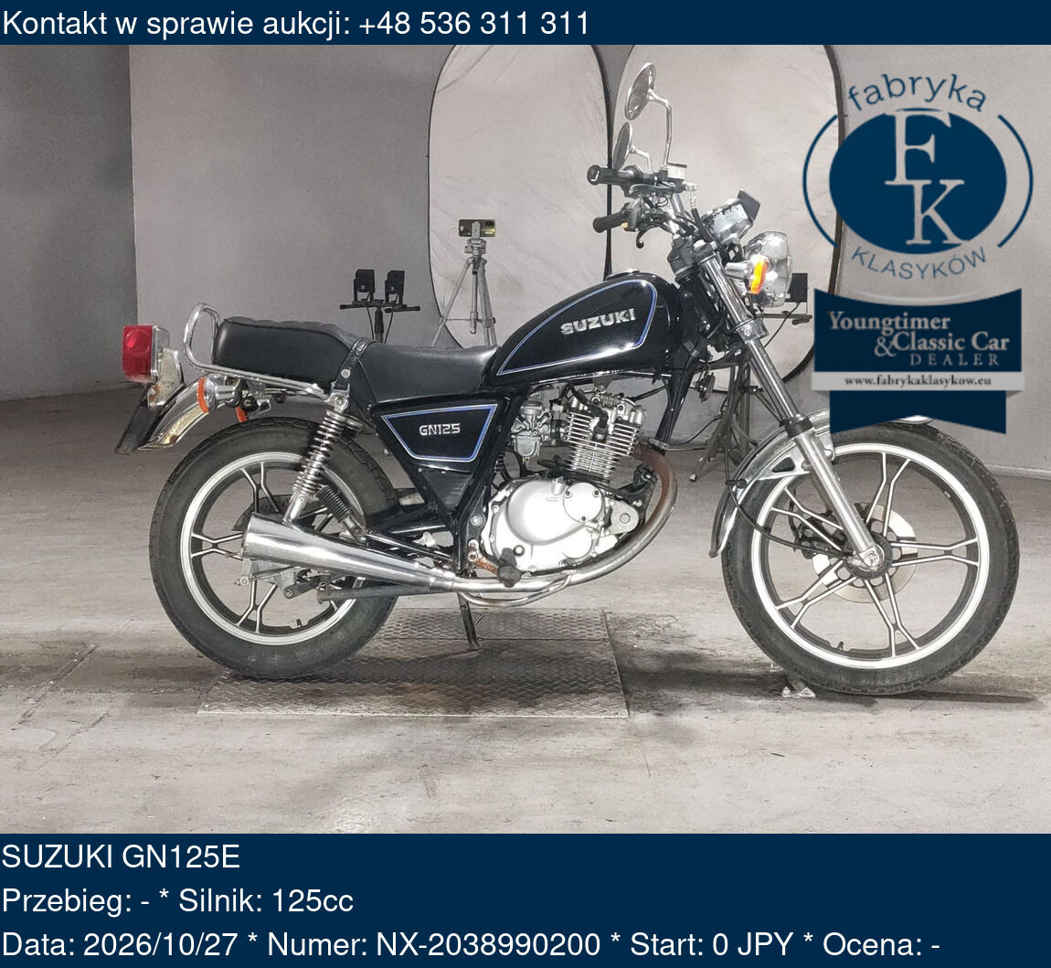 SUZUKI GN125E  - zdjęcie 2