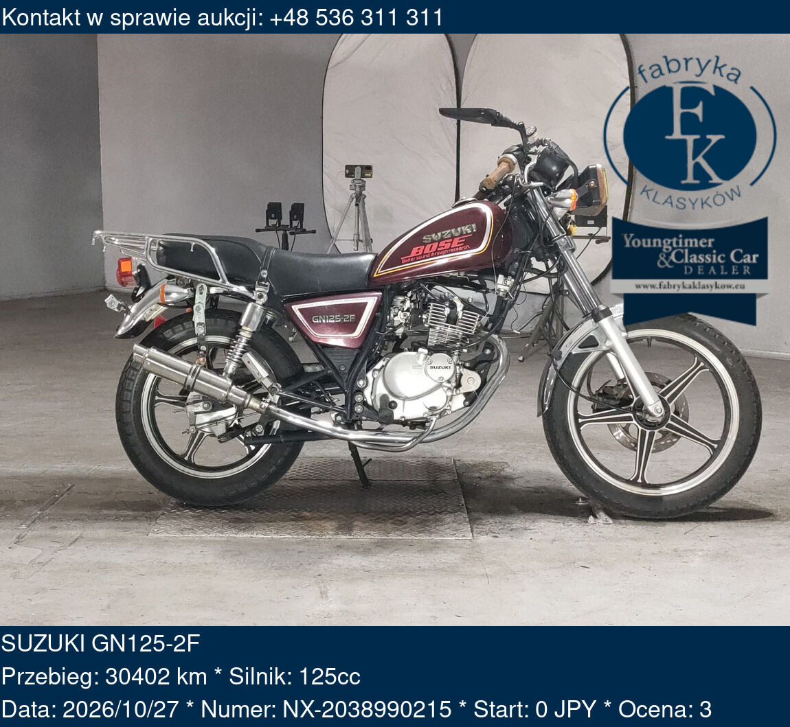 SUZUKI GN125-2F  - zdjęcie 2