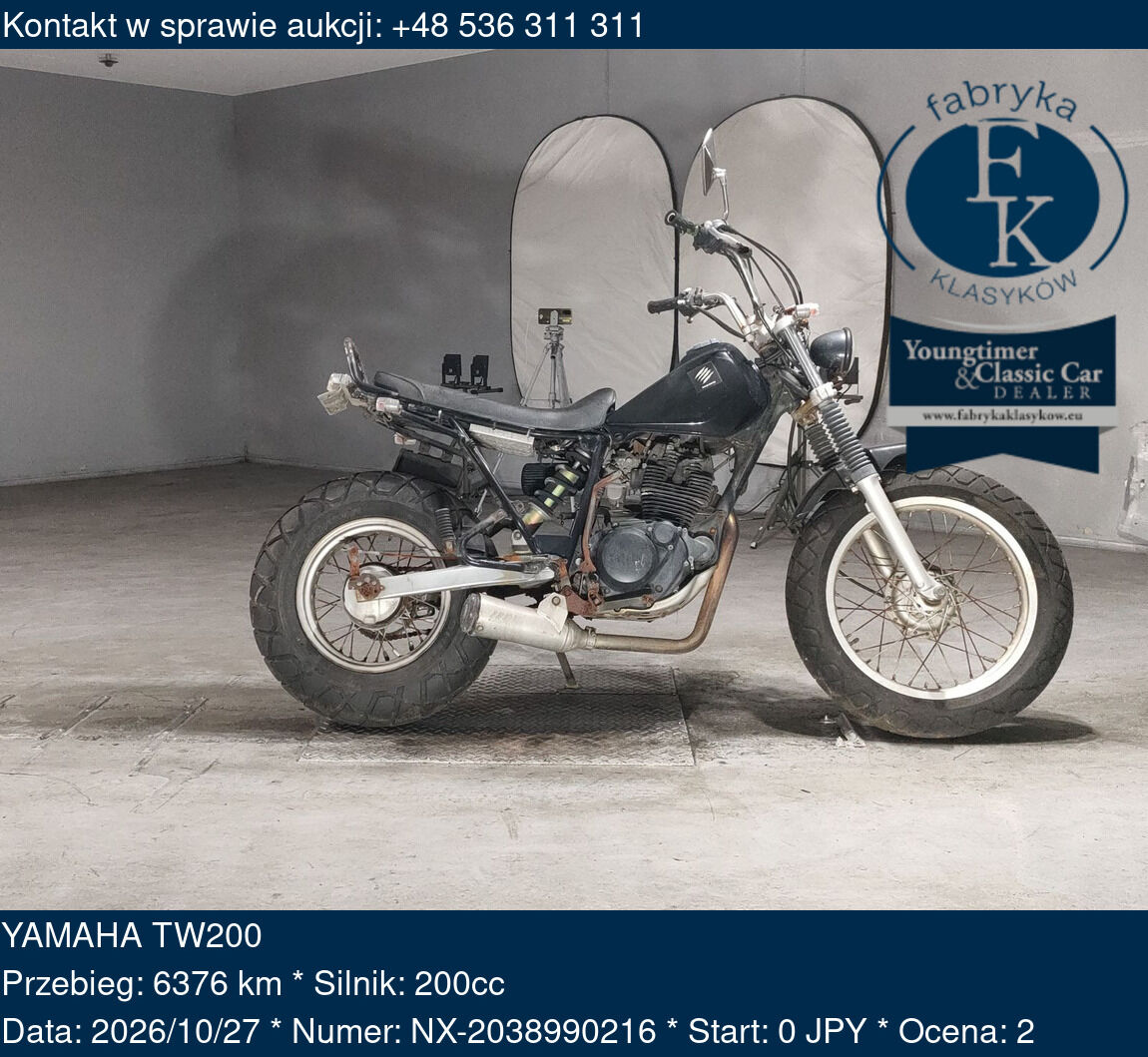 YAMAHA TW200  - zdjęcie 2