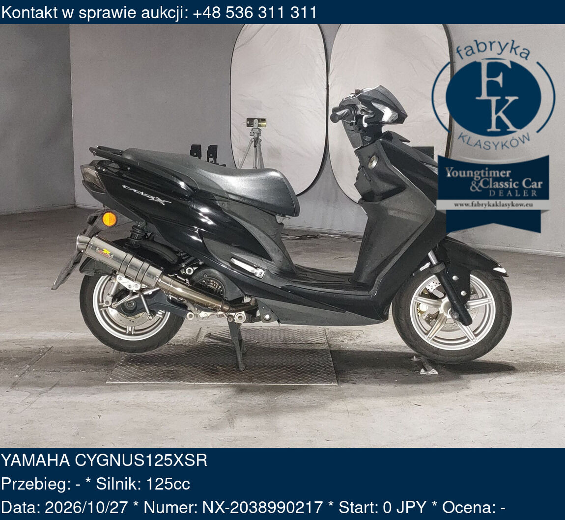 YAMAHA CYGNUS125XSR  - zdjęcie 2