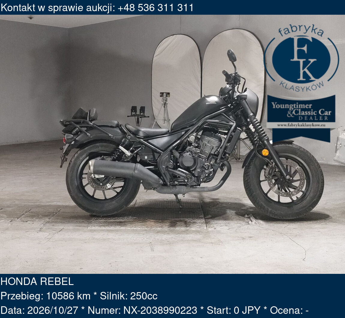 HONDA REBEL  - zdjęcie 2