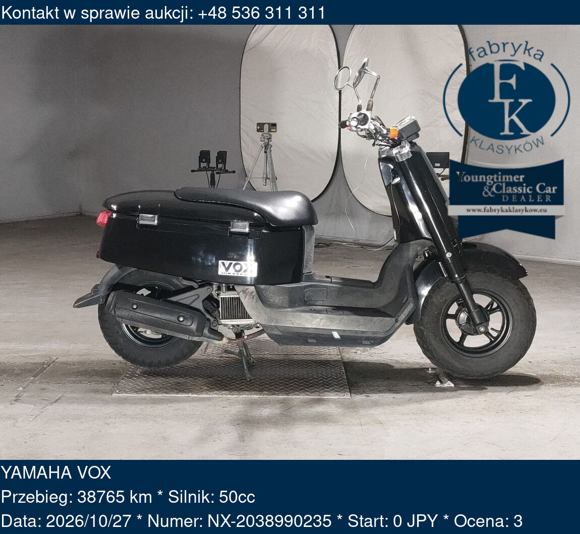 YAMAHA VOX - zdjęcie 2