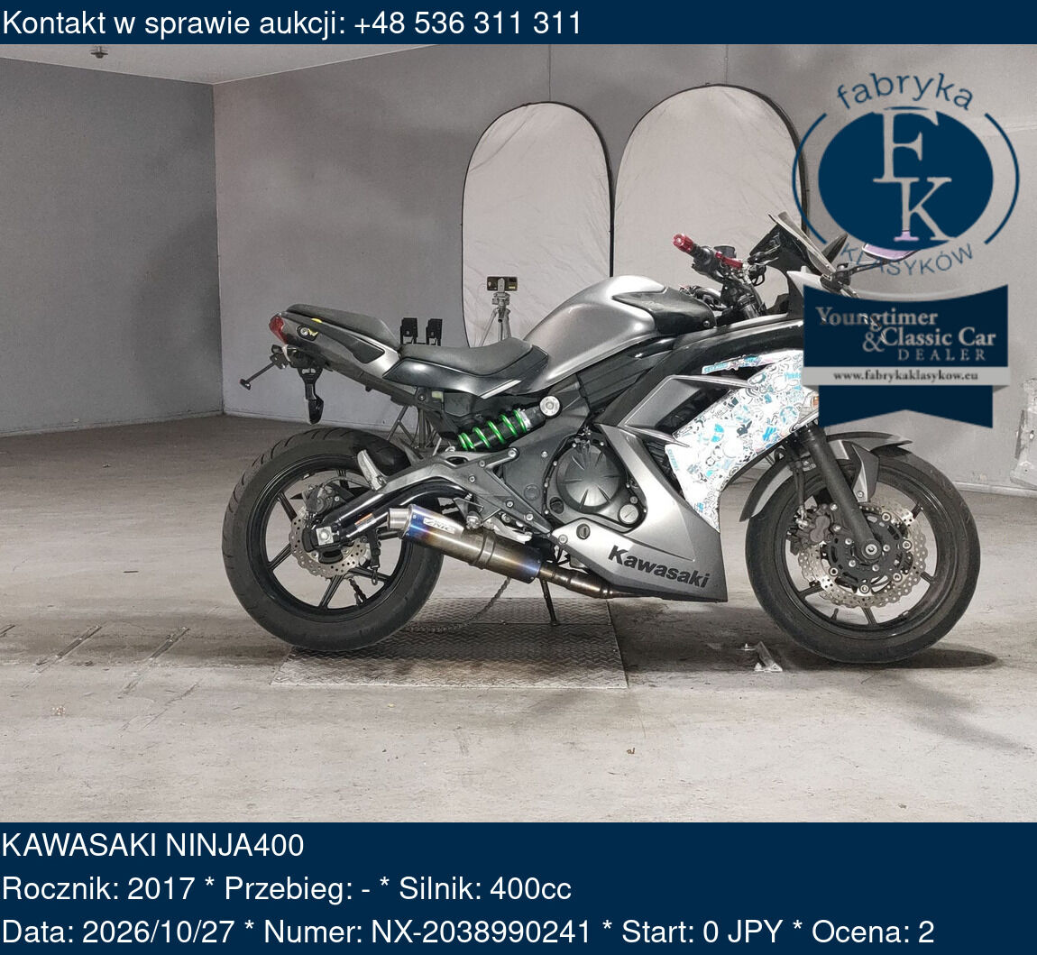KAWASAKI NINJA400 2017 - zdjęcie 2