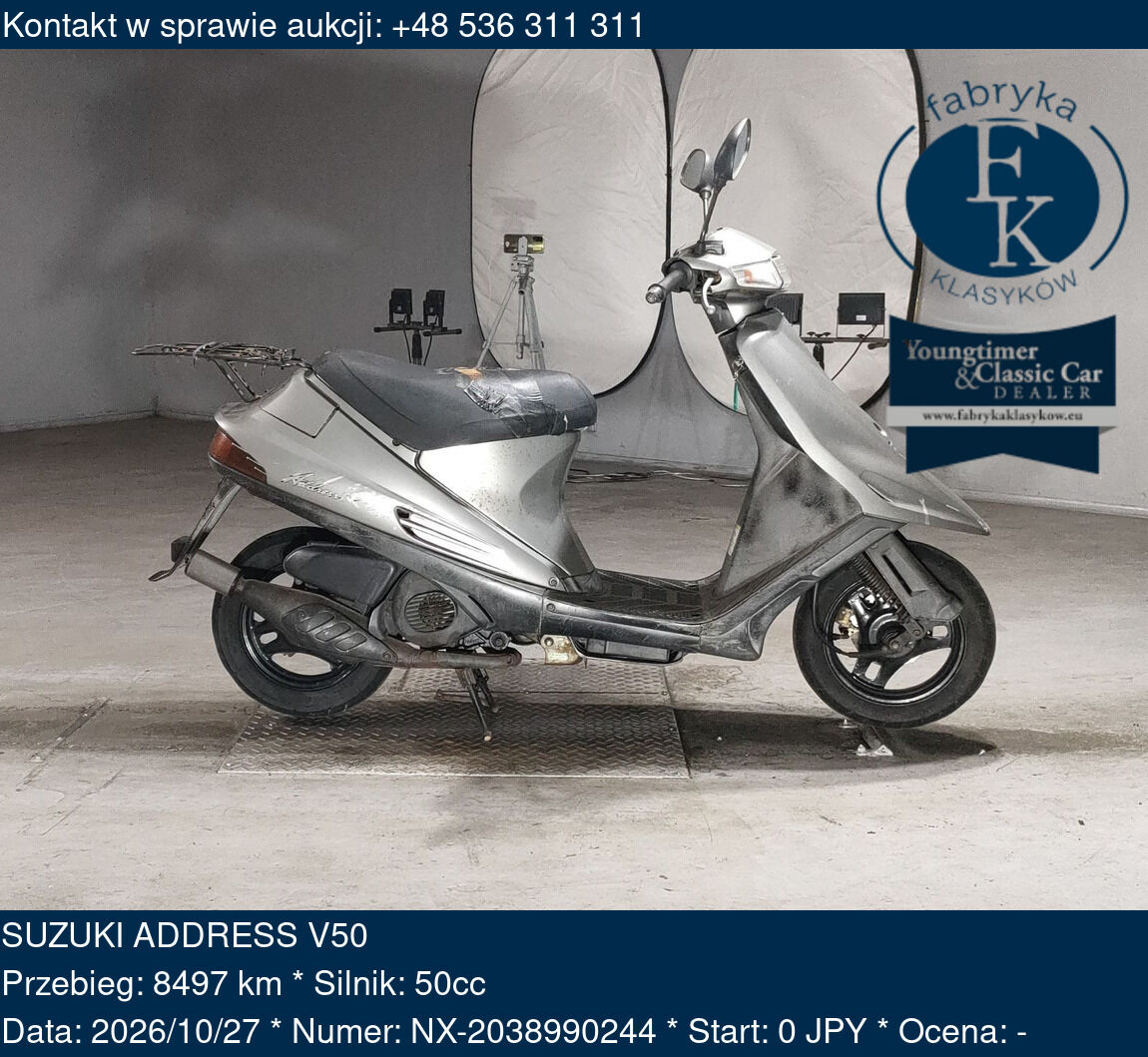 SUZUKI ADDRESS V50  - zdjęcie 2