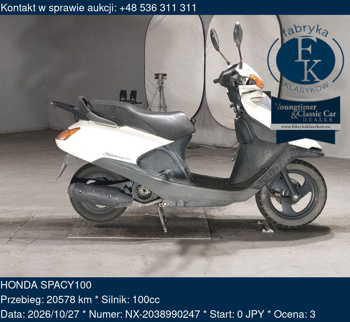 HONDA SPACY100  - zdjęcie 2