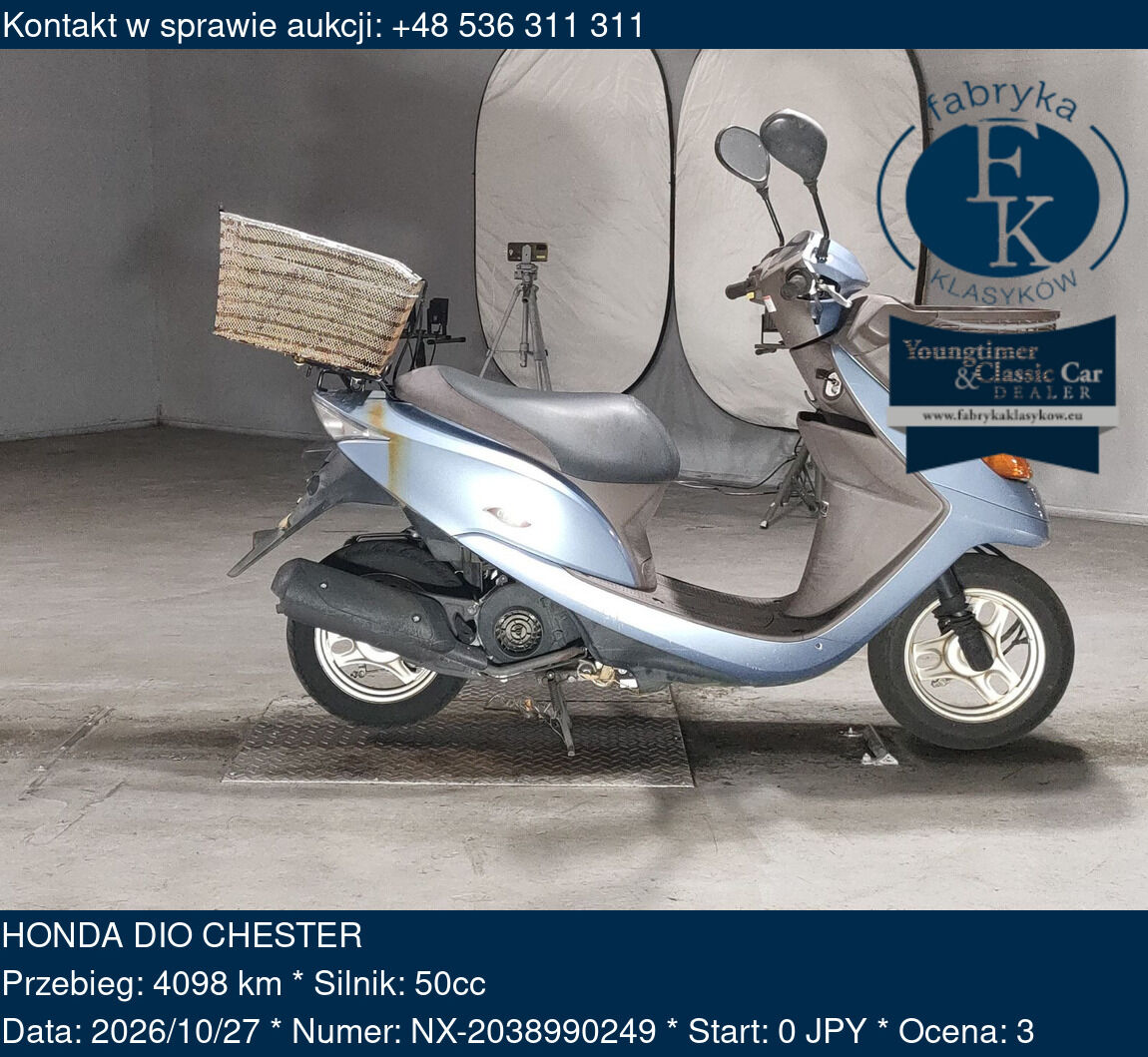 HONDA DIO CHESTER  - zdjęcie 2