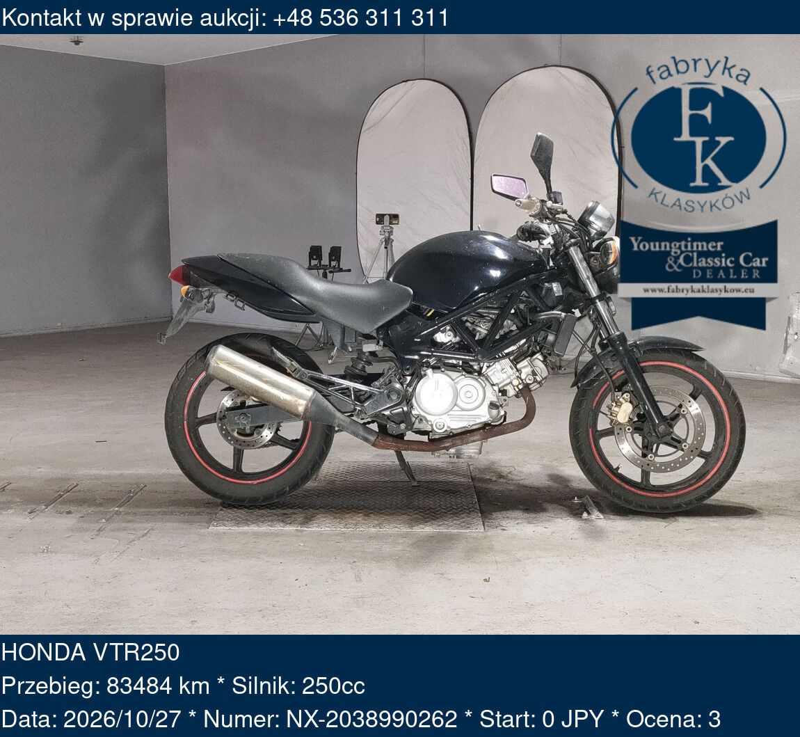 HONDA VTR250  - zdjęcie 2
