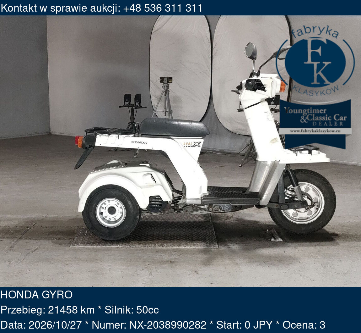 HONDA GYRO - zdjęcie 2