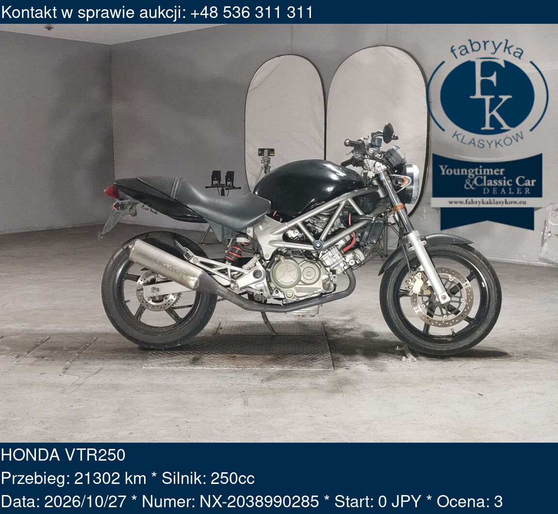 HONDA VTR250 - zdjęcie 2