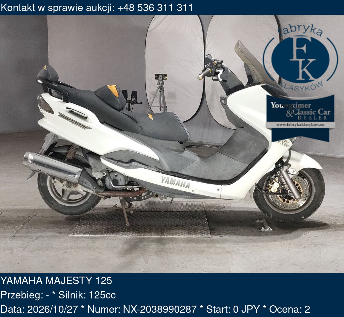 YAMAHA MAJESTY 125  - zdjęcie 2