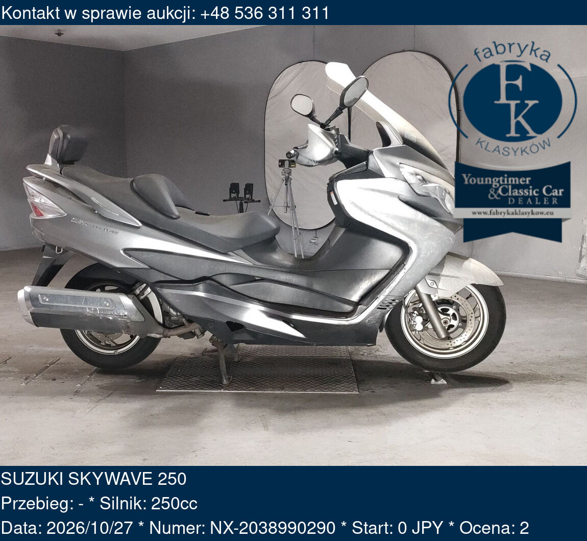 SUZUKI SKYWAVE 250 - zdjęcie 2