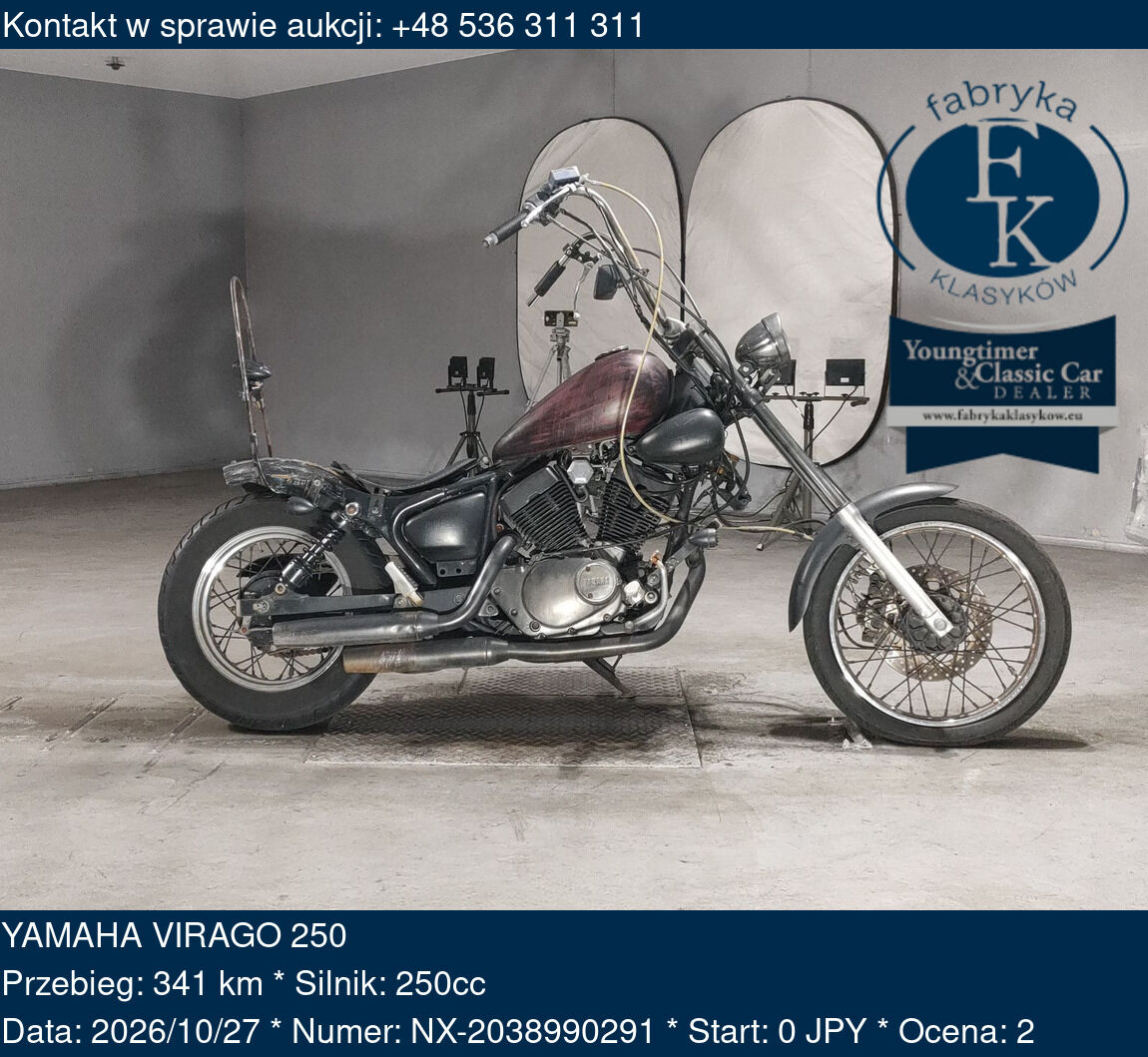 YAMAHA VIRAGO 250 - zdjęcie 2