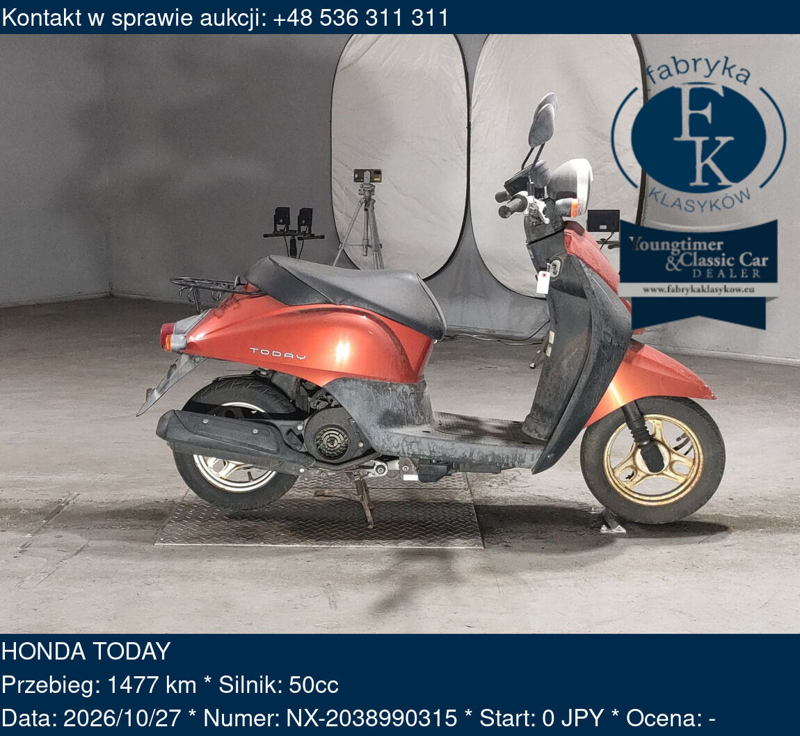 HONDA TODAY  - zdjęcie 2