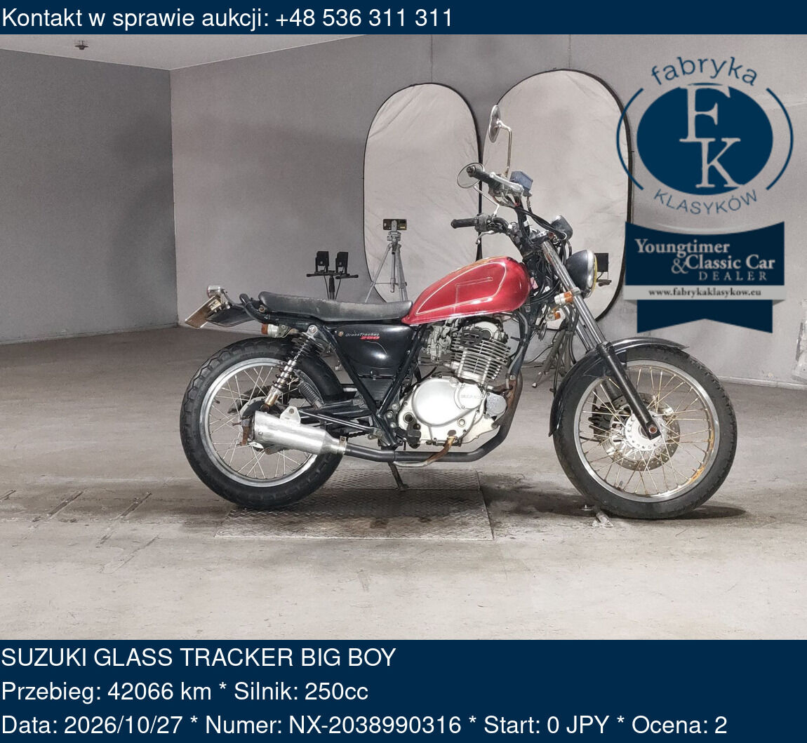 SUZUKI GLASS TRACKER BIG BOY  - zdjęcie 2