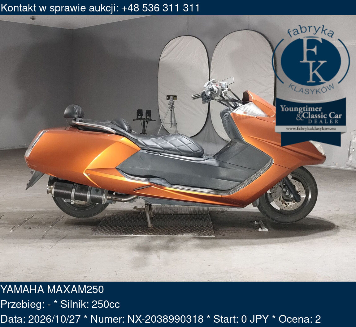 YAMAHA MAXAM250 - zdjęcie 2