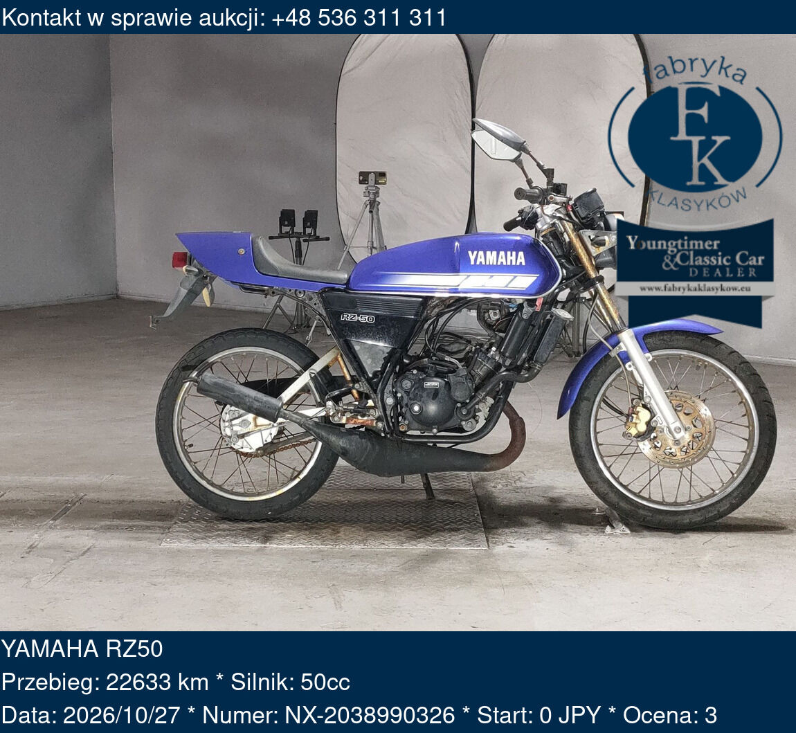 YAMAHA RZ50  - zdjęcie 2
