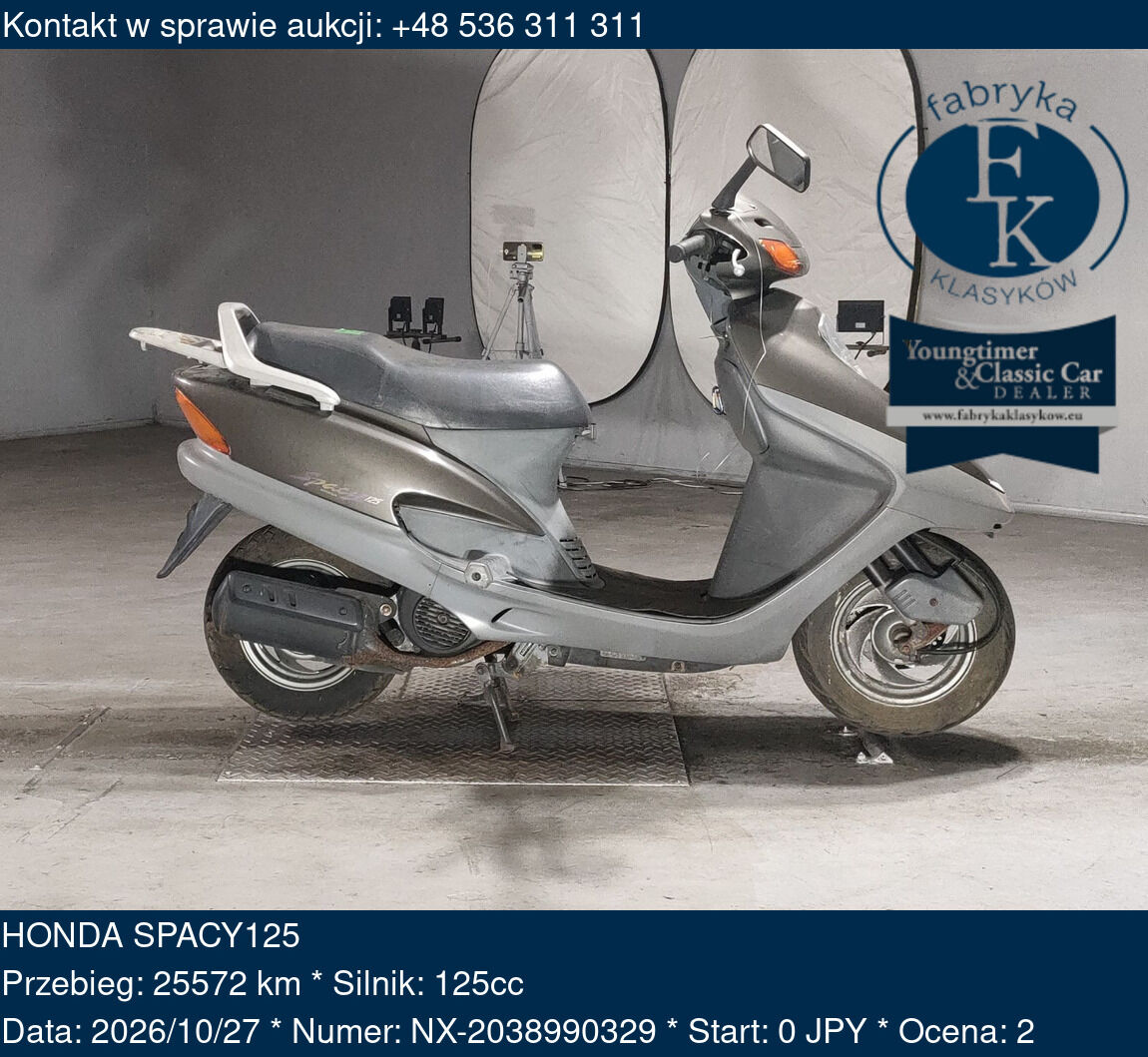 HONDA SPACY125  - zdjęcie 2