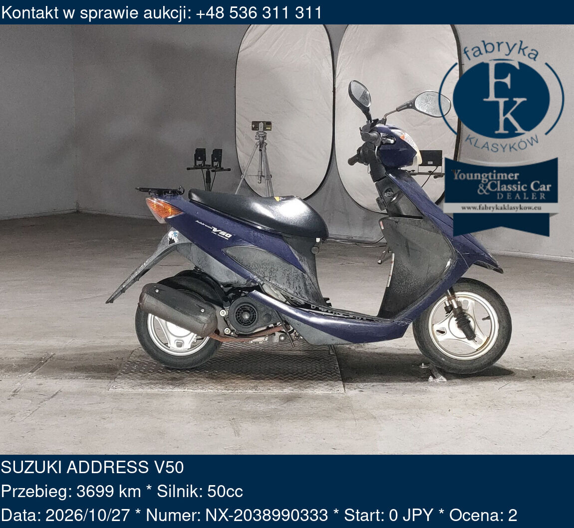 SUZUKI ADDRESS V50  - zdjęcie 2