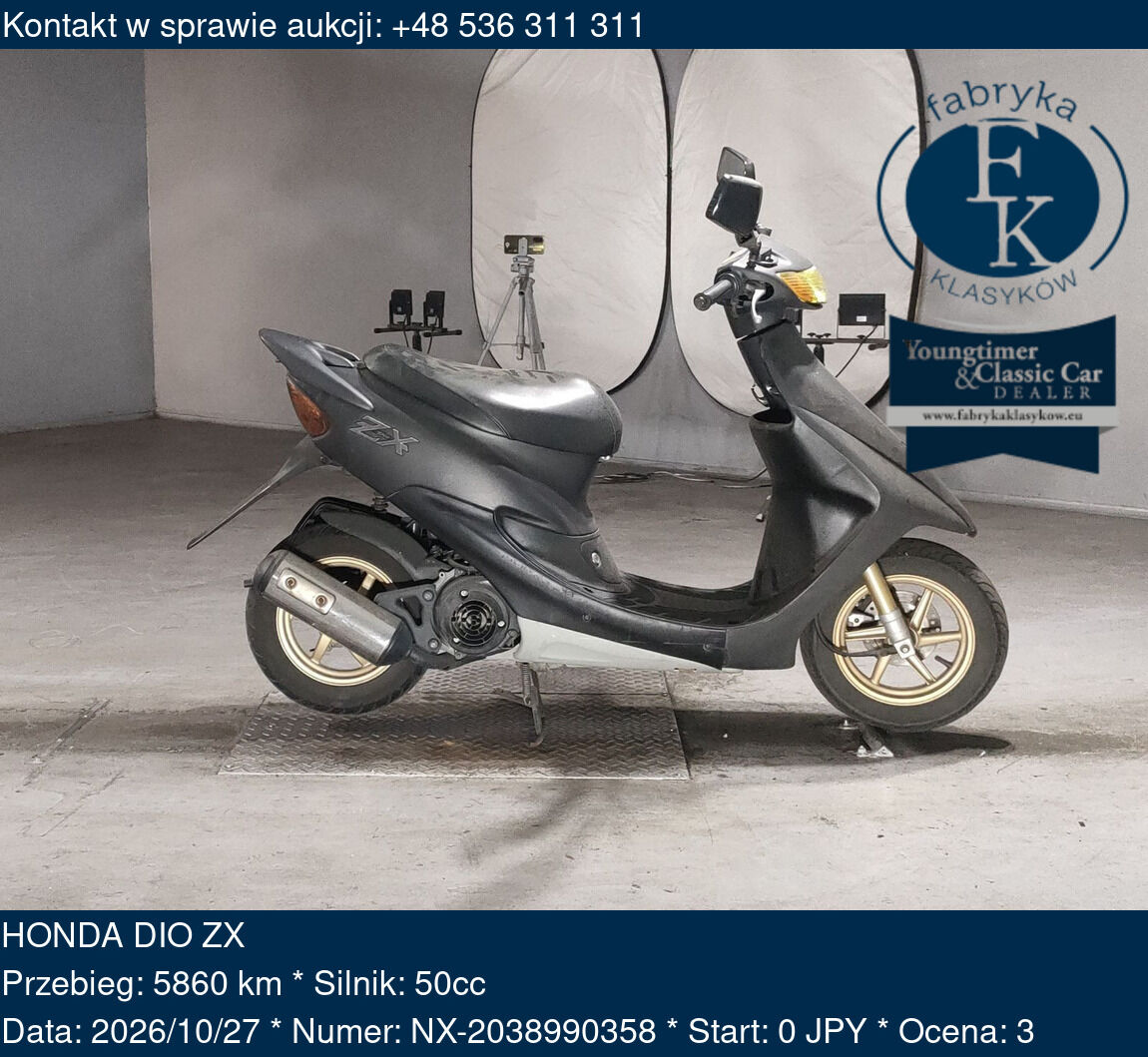 HONDA DIO ZX  - zdjęcie 2