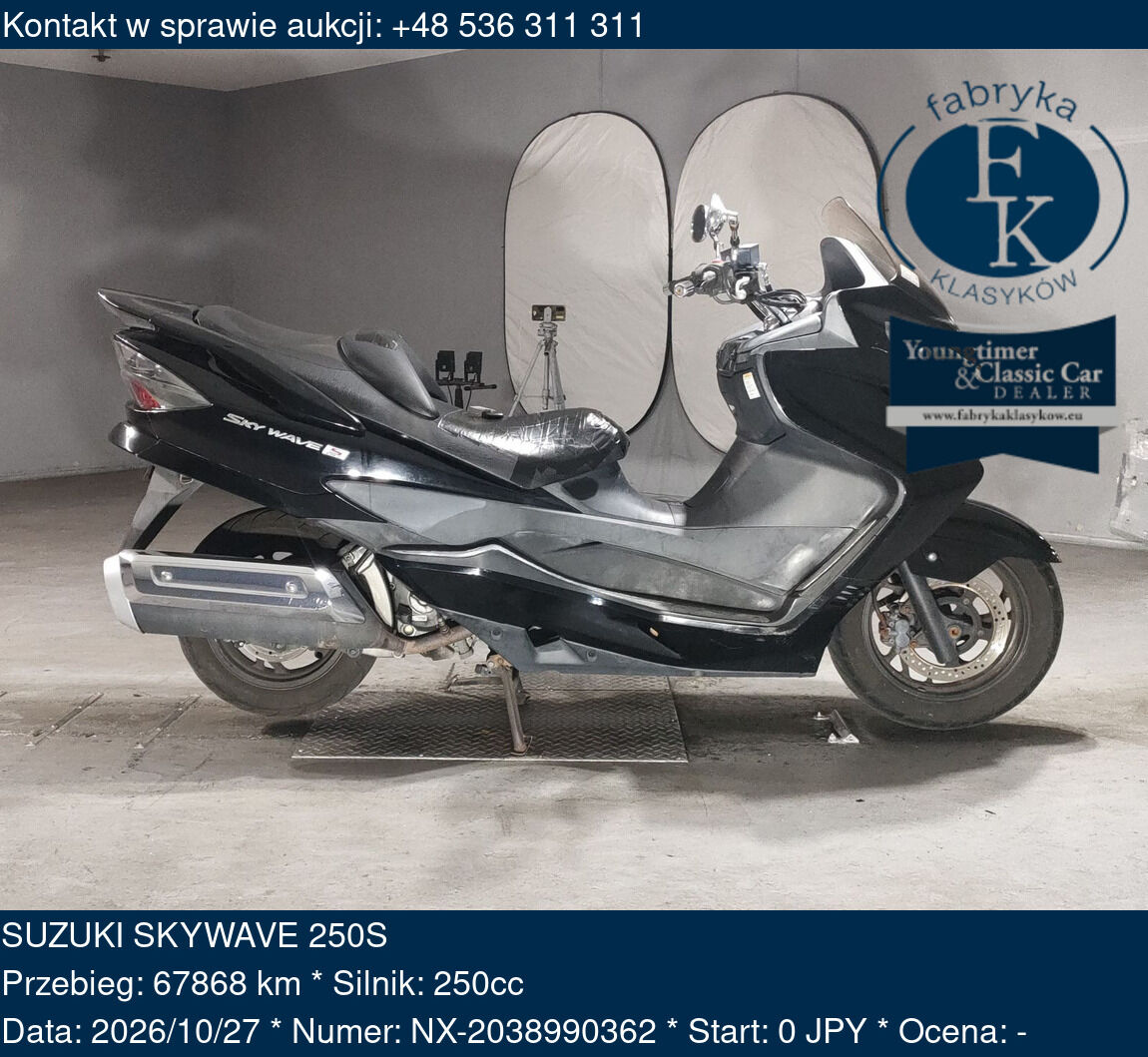 SUZUKI SKYWAVE 250S  - zdjęcie 2