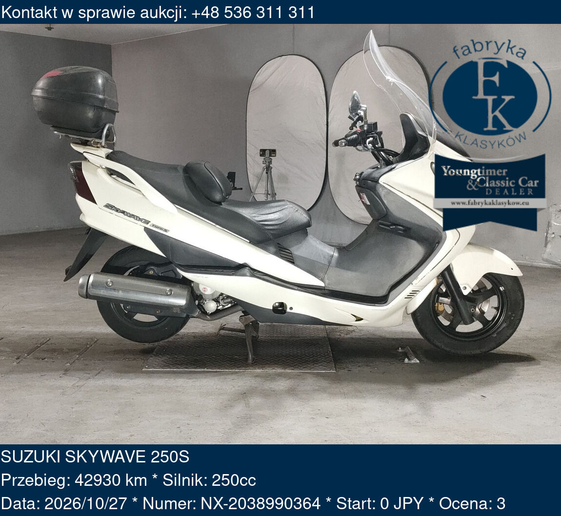 SUZUKI SKYWAVE 250S  - zdjęcie 2