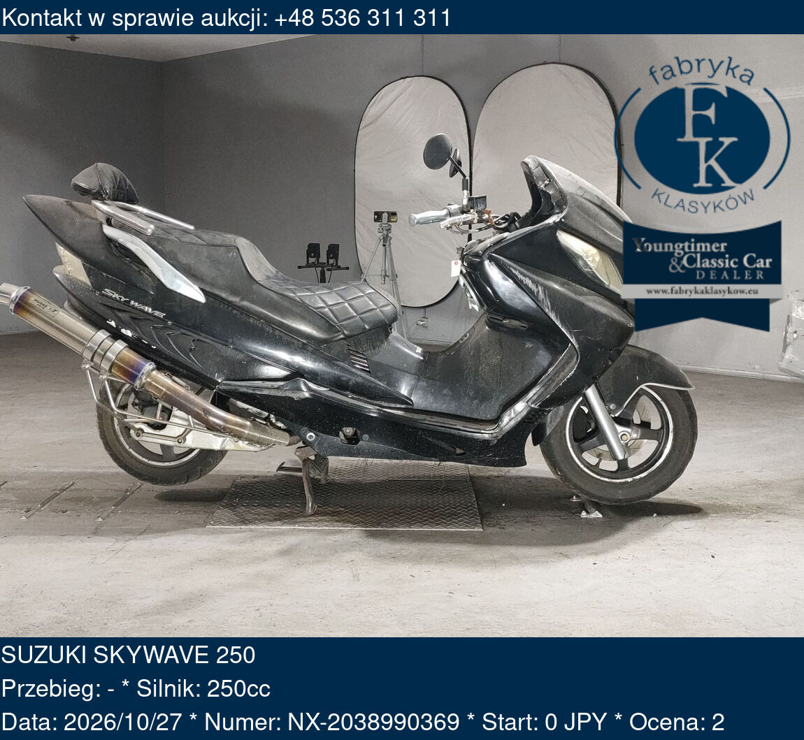 SUZUKI SKYWAVE 250  - zdjęcie 2