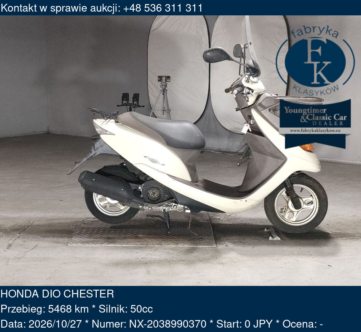 HONDA DIO CHESTER  - zdjęcie 2