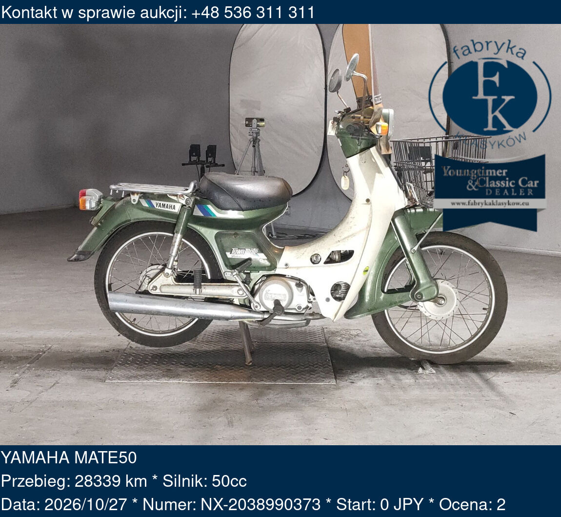 YAMAHA MATE50  - zdjęcie 2