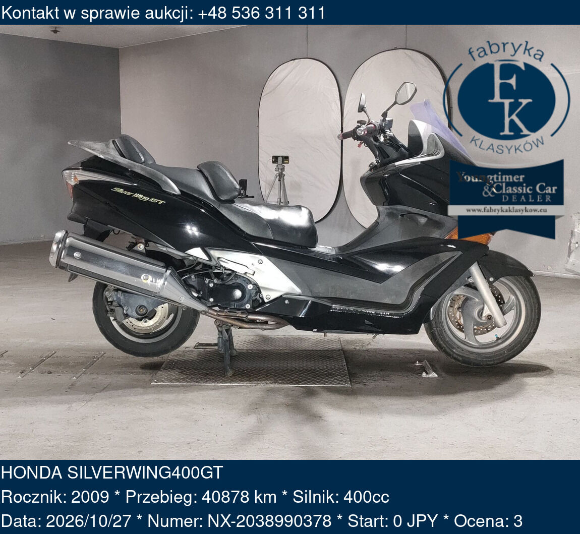 HONDA SILVERWING400GT 2009 - zdjęcie 2