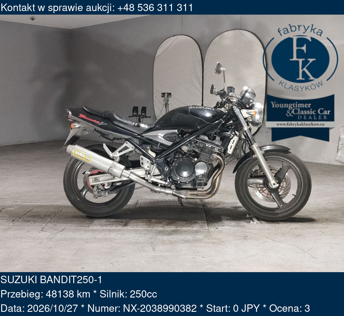SUZUKI BANDIT250-1  - zdjęcie 2