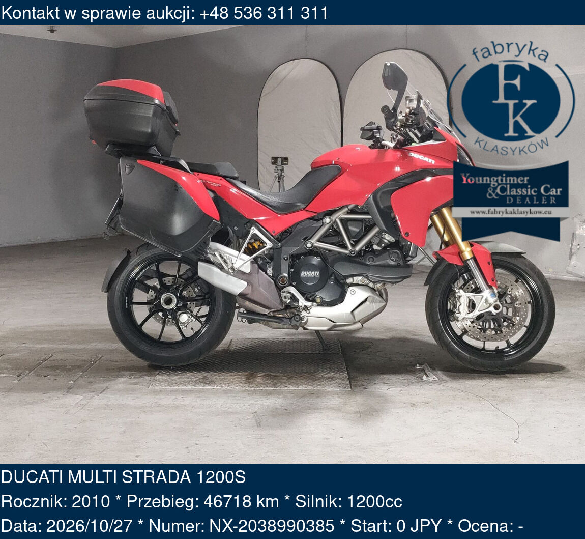 DUCATI MULTI STRADA 1200S 2010 - zdjęcie 2