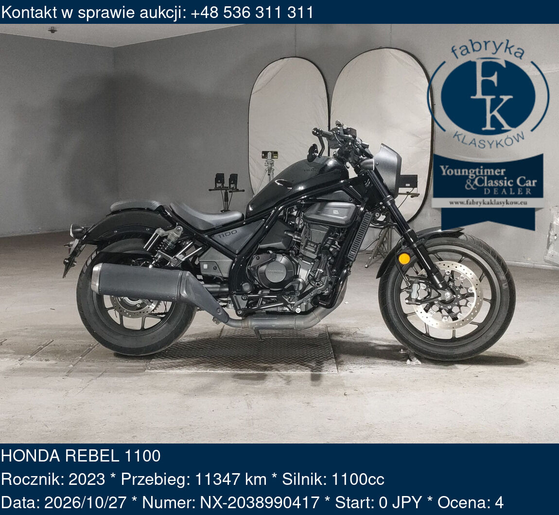 HONDA REBEL 1100 2023 - zdjęcie 2