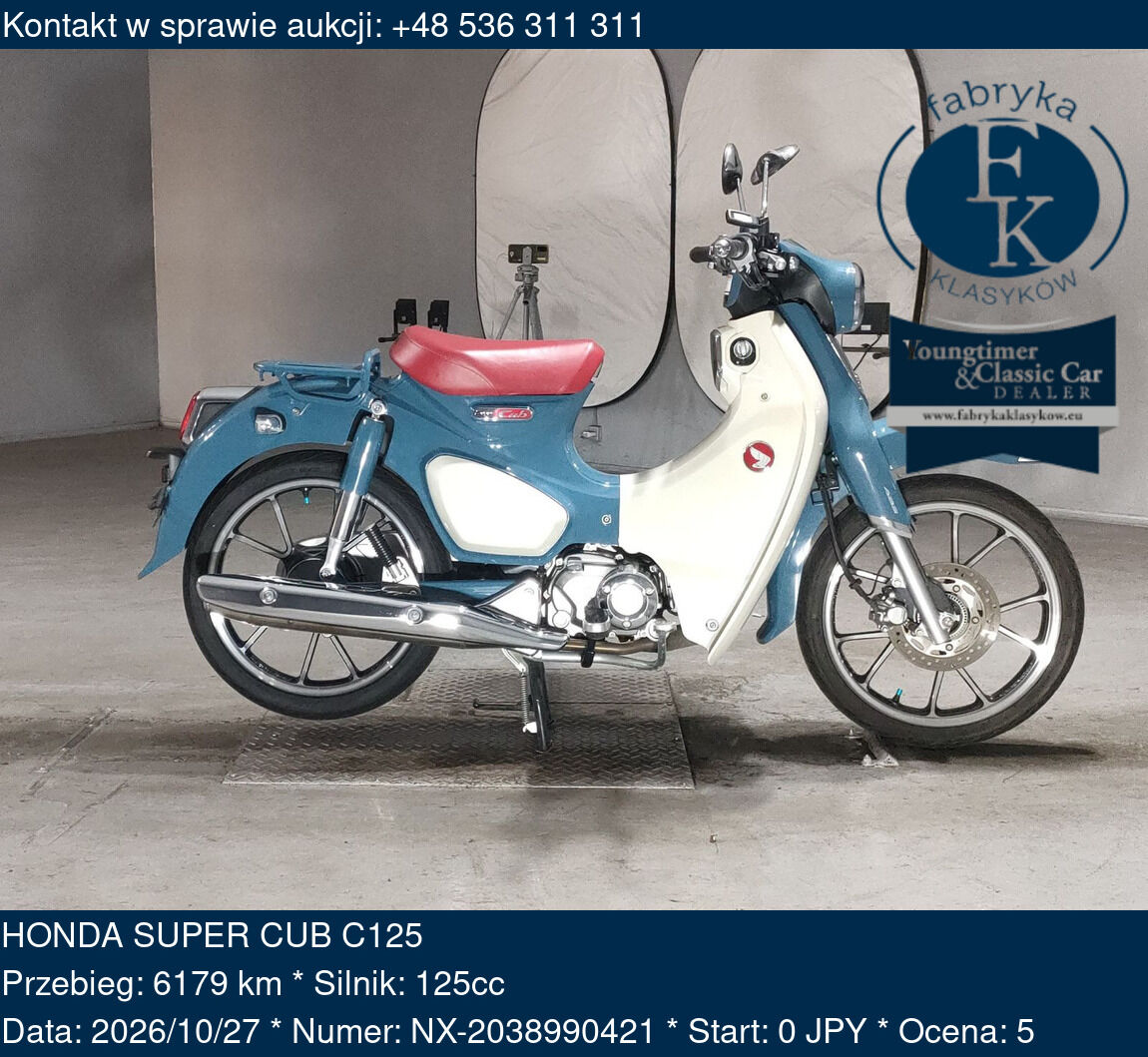 HONDA SUPER CUB C125  - zdjęcie 2