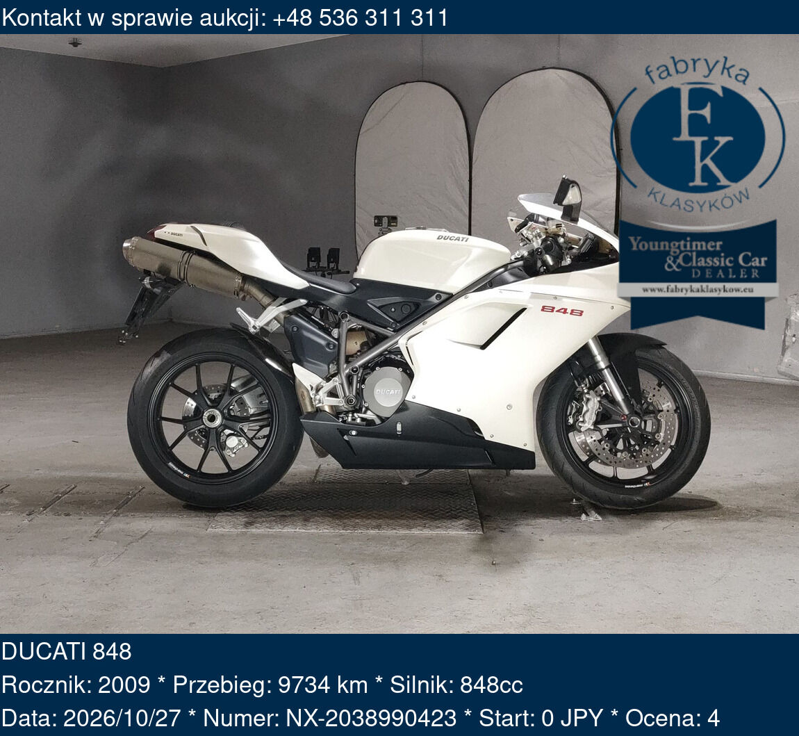 DUCATI 848 2009 - zdjęcie 2