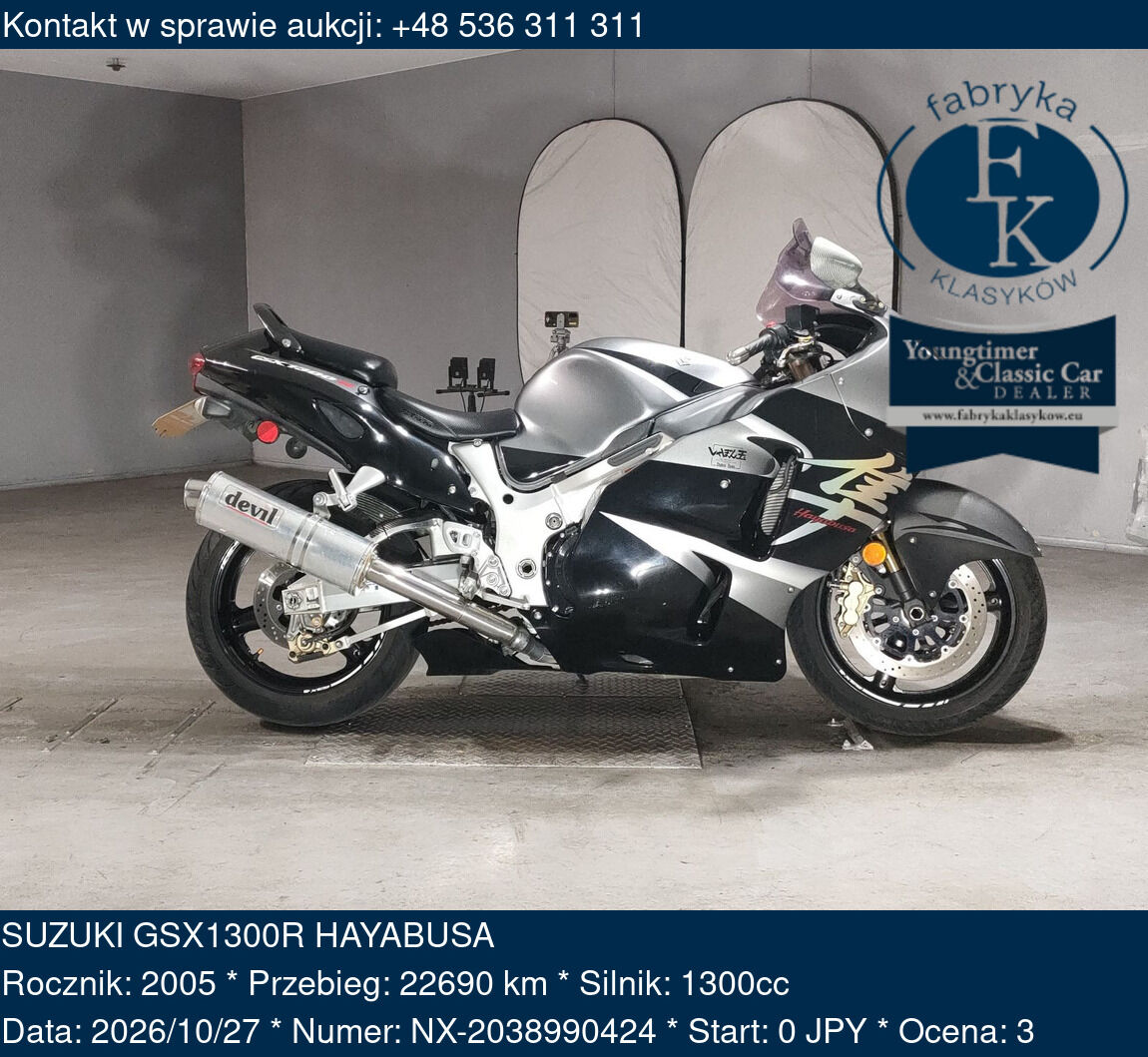 SUZUKI GSX1300R HAYABUSA 2005 - zdjęcie 2