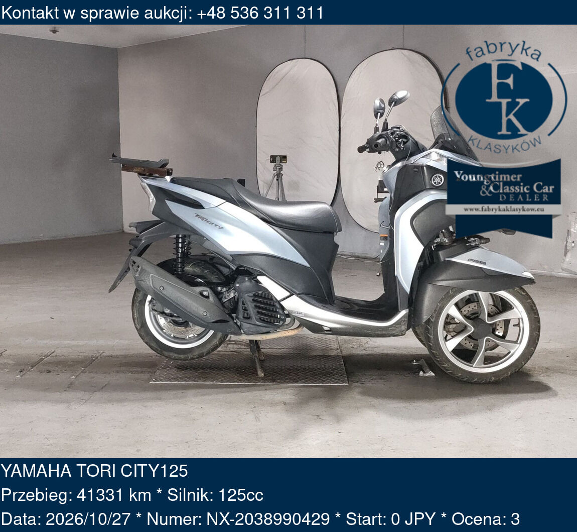 YAMAHA TORI CITY125  - zdjęcie 2