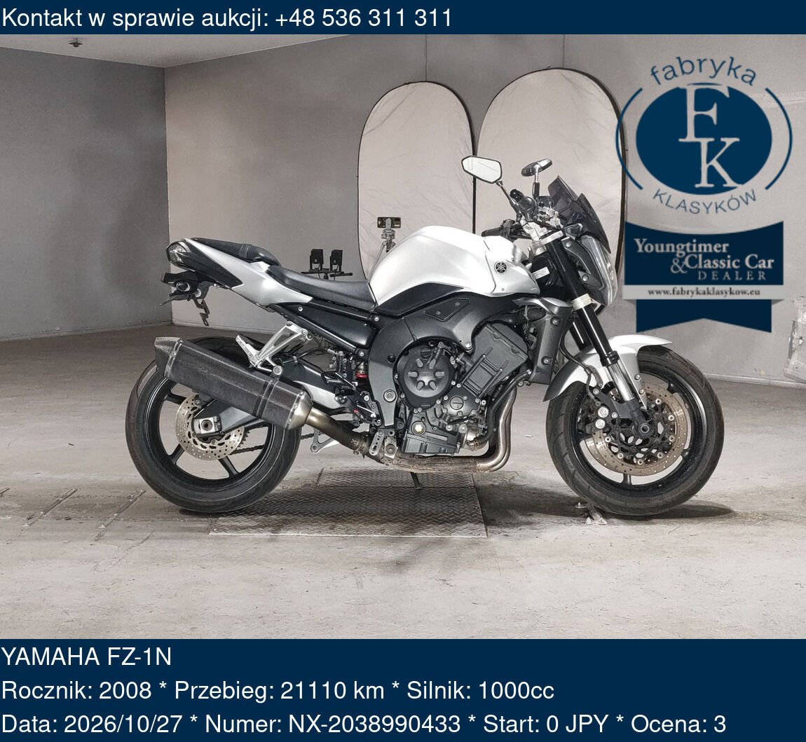 YAMAHA FZ-1N 2008 - zdjęcie 2
