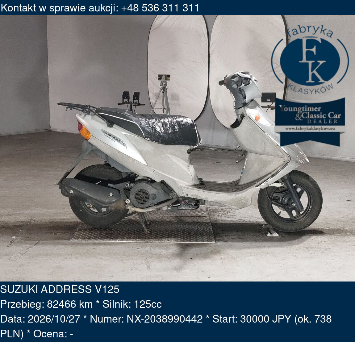 SUZUKI ADDRESS V125  - zdjęcie 2