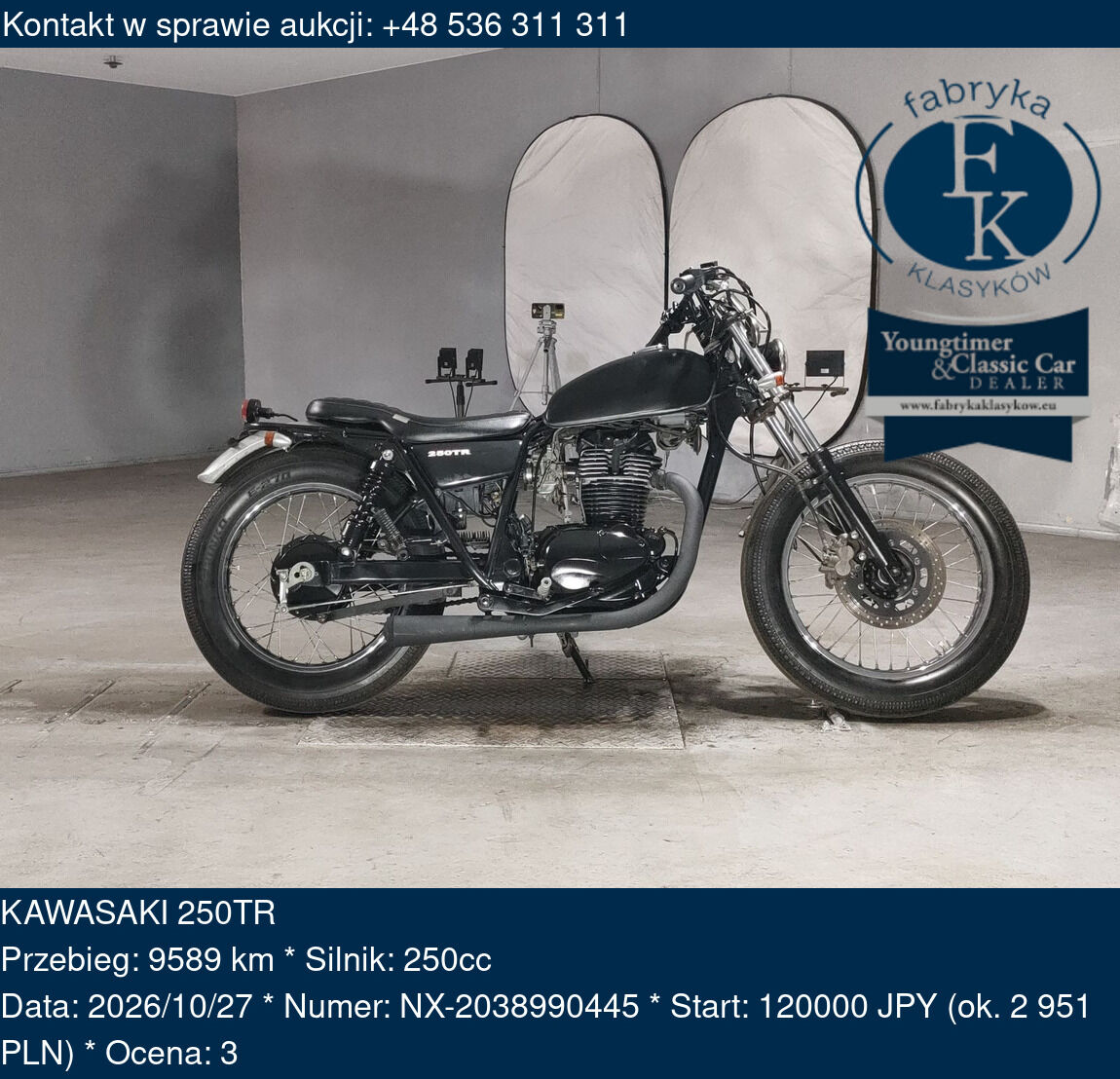 KAWASAKI 250TR  - zdjęcie 2