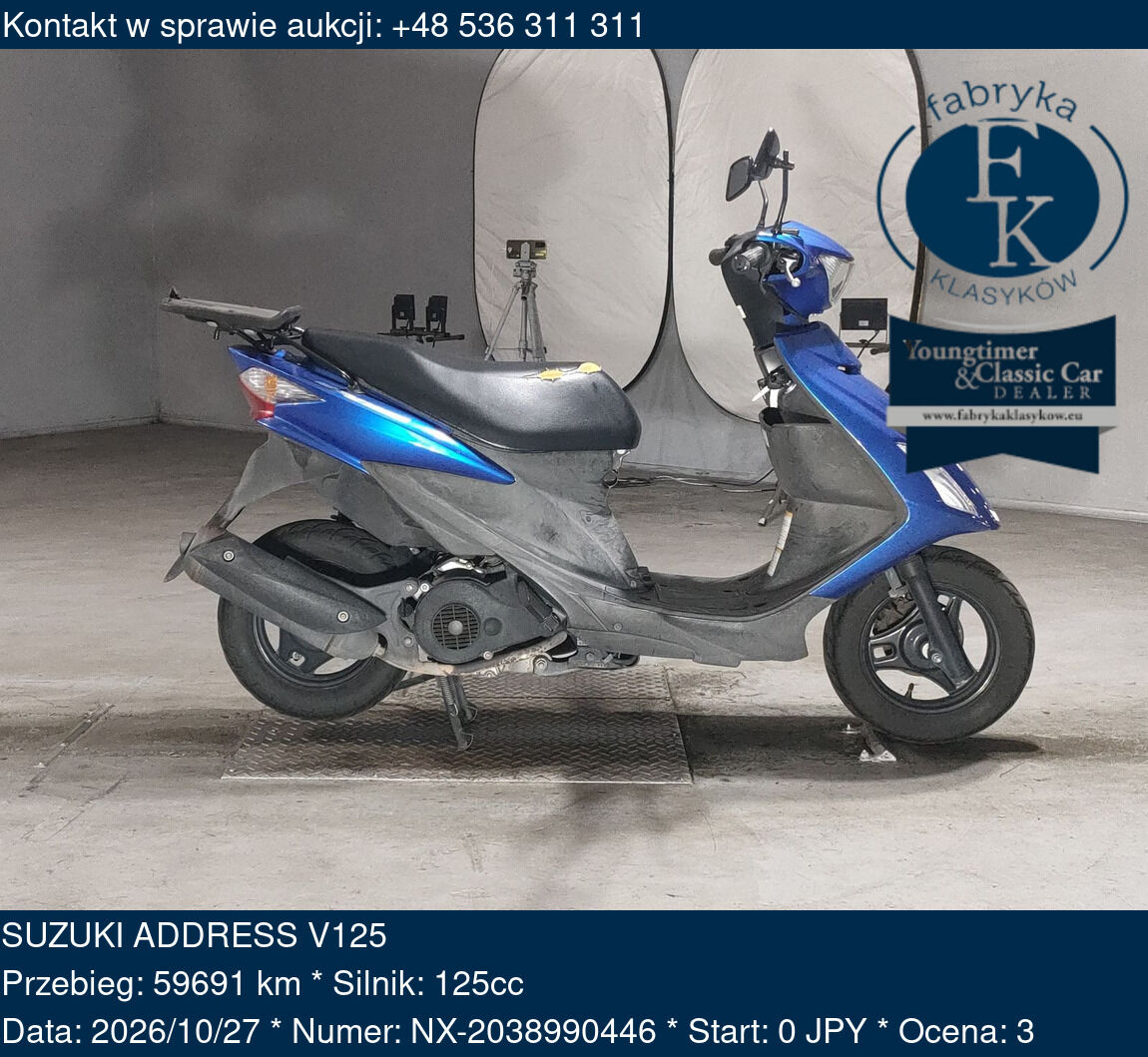 SUZUKI ADDRESS V125  - zdjęcie 2
