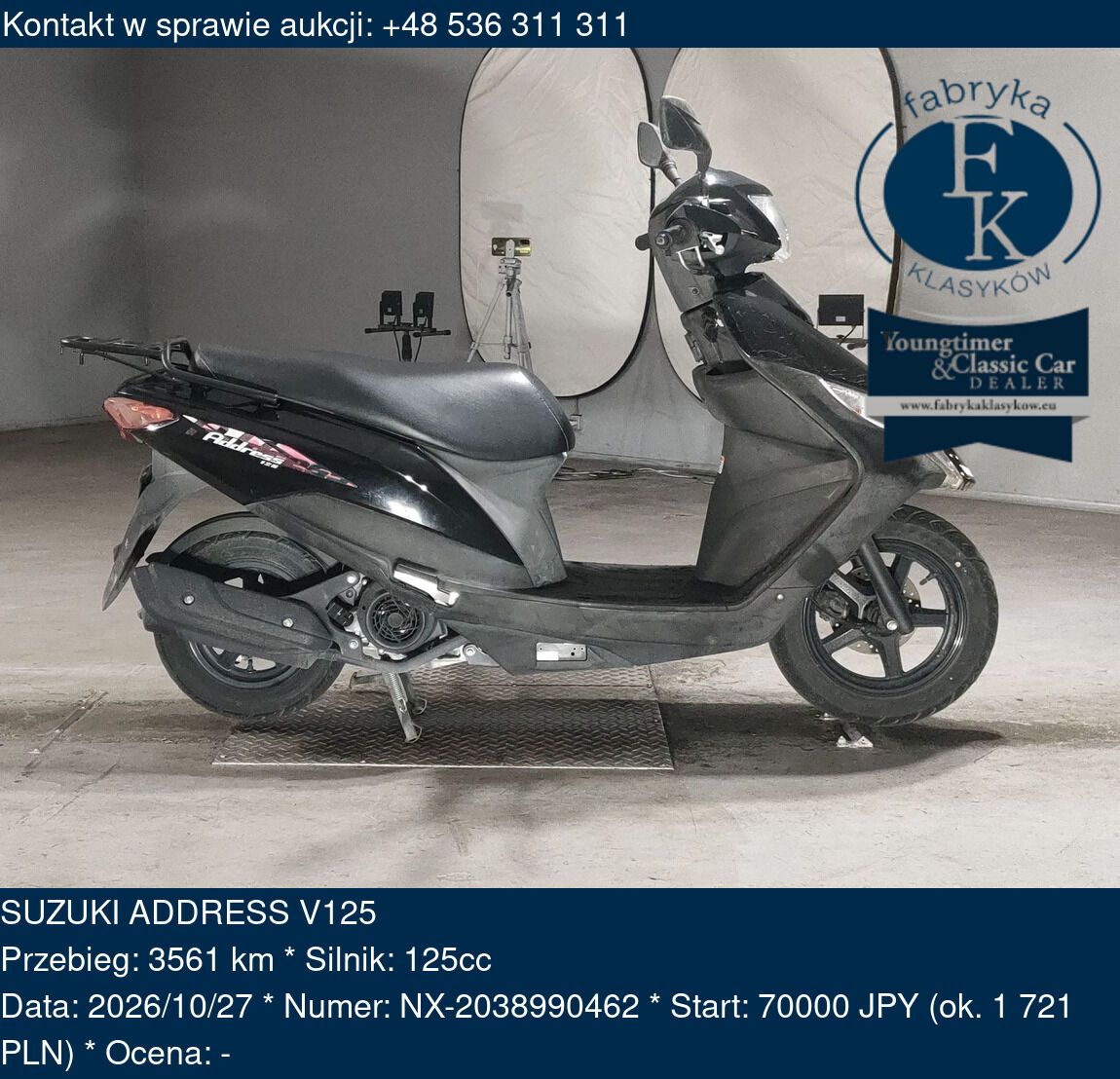 SUZUKI ADDRESS V125  - zdjęcie 2