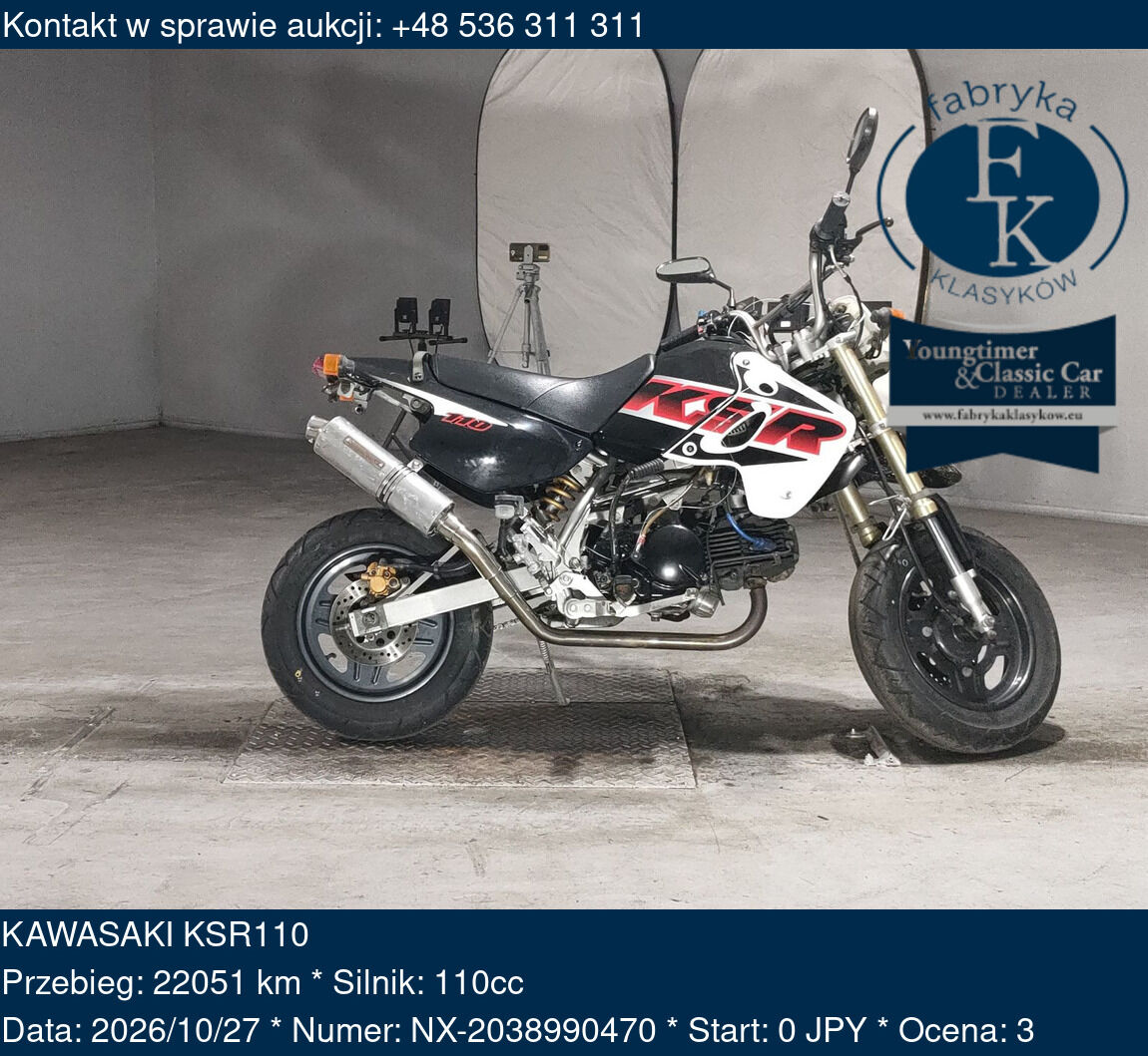 KAWASAKI KSR110  - zdjęcie 2