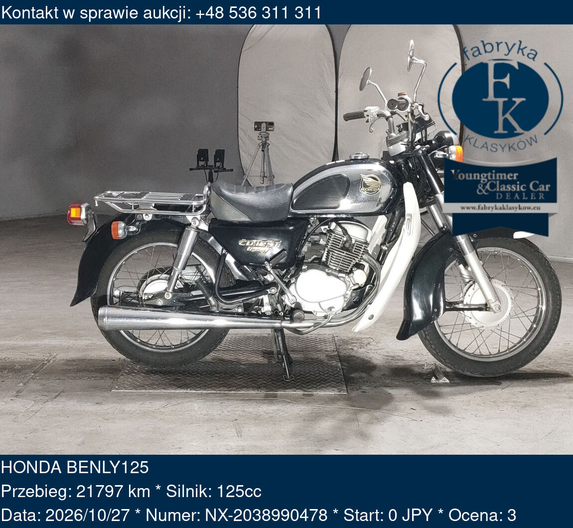 HONDA BENLY125  - zdjęcie 2